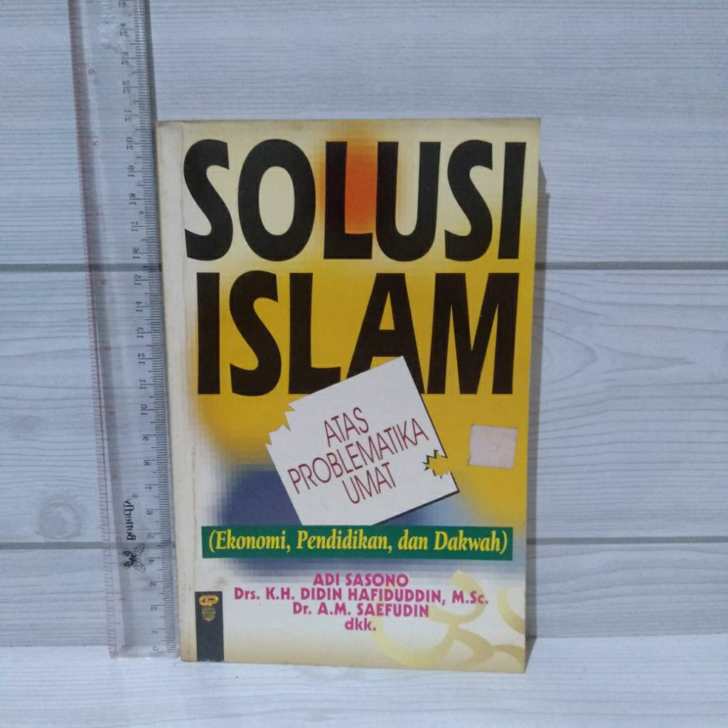 Solusi Islam By Adi Sasono