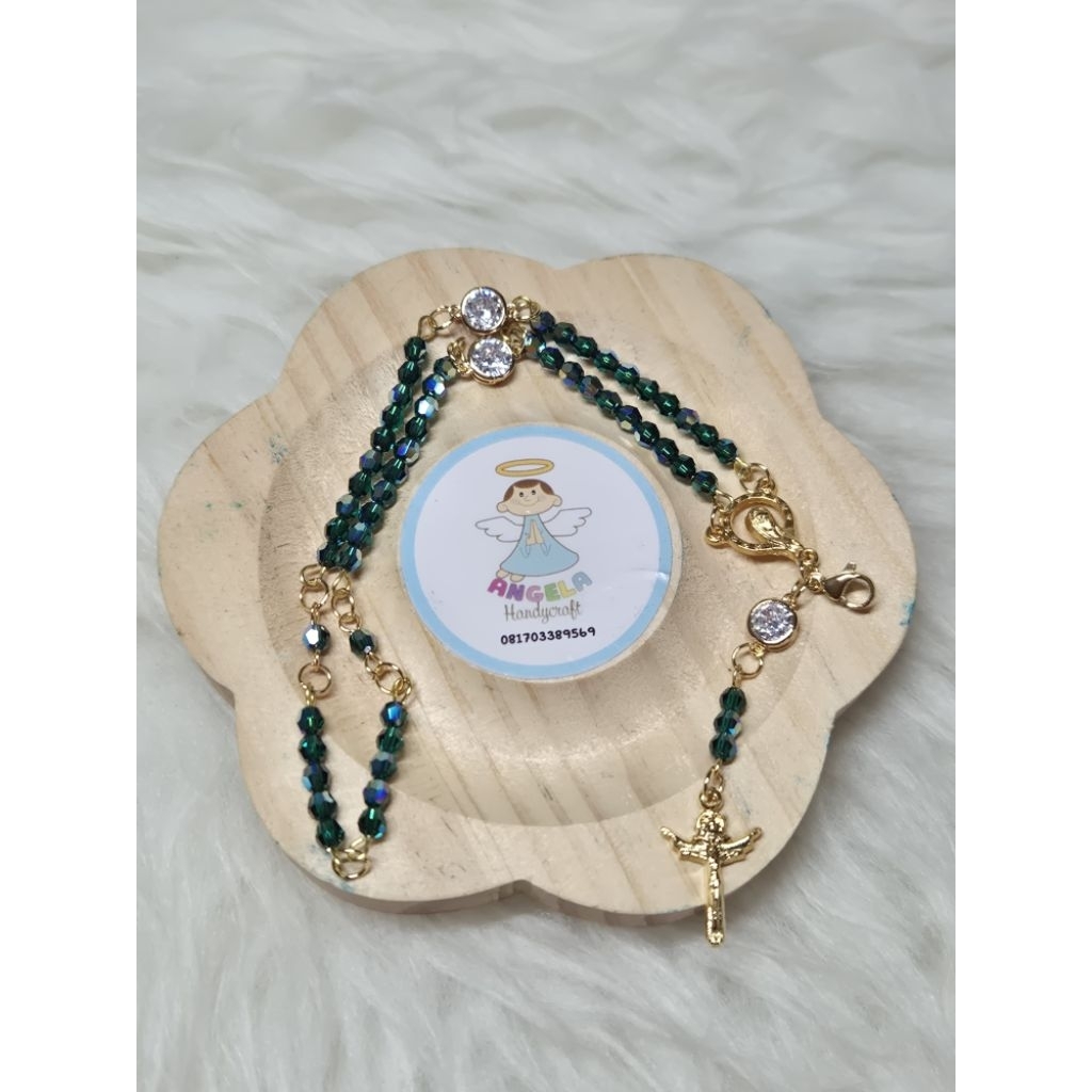 gelang rosario swarovski 2 layers