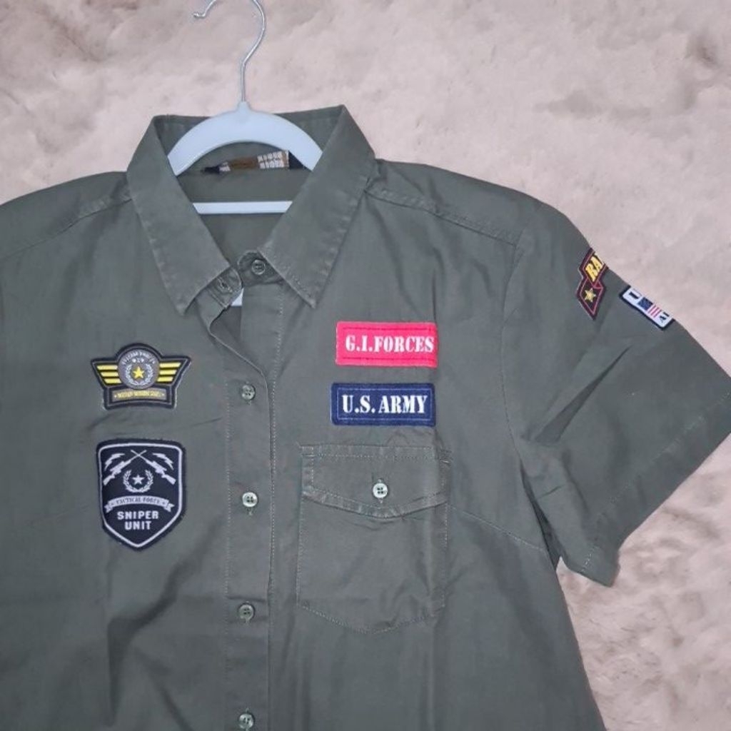 [PRELOVED] Dress Benhill Woman Hijau Army