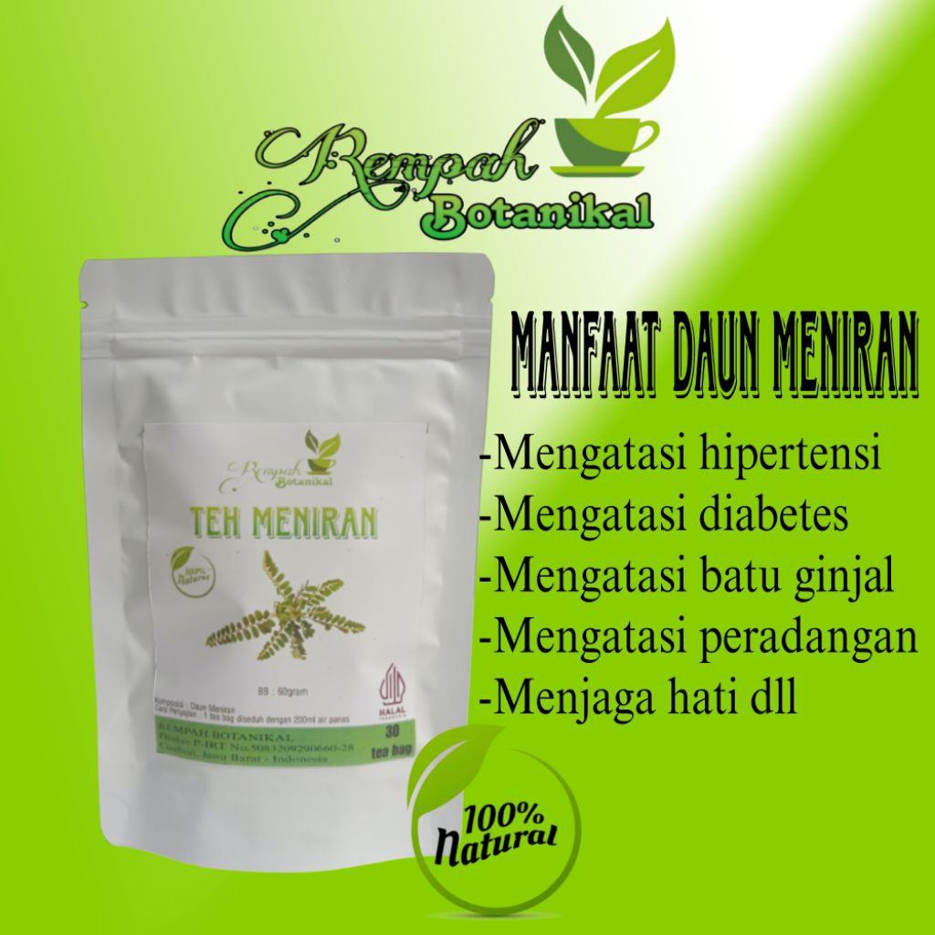 Teh Meniran | isi 30 tea bag | Teh celup daun meniran