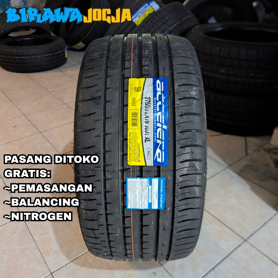 BAN MOBIL ACCELERA PHI 275 35 R19 - BAN MERCY, AUDI, BMW RING 19 UKURAN 275 35 R19