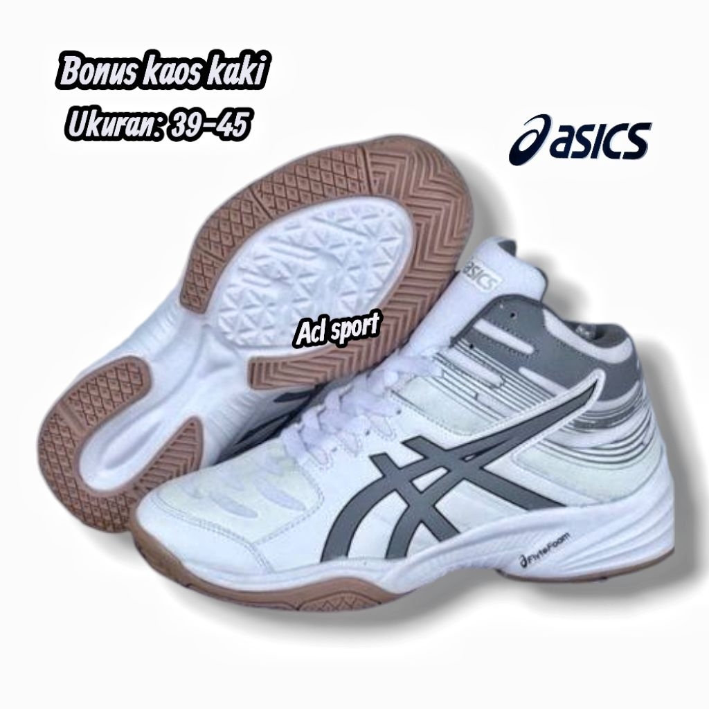 Sepatu Voli Volly Olahraga Pria Gel BYND Import Terbaru Spatu Voly Voley Volley Ball Cowo Olah Raga 