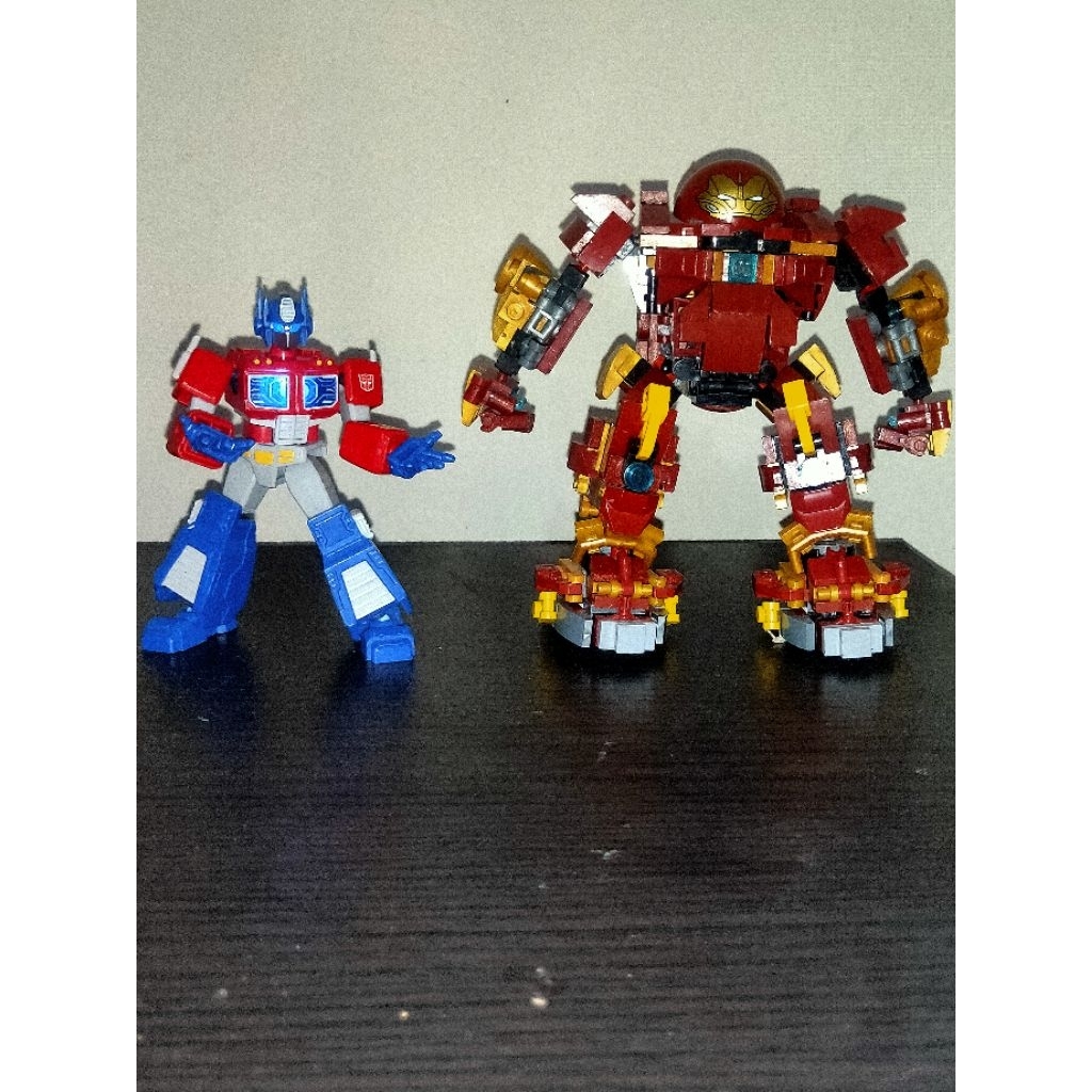 Mainan Brick Lego Custom Iron Man HulkBuster