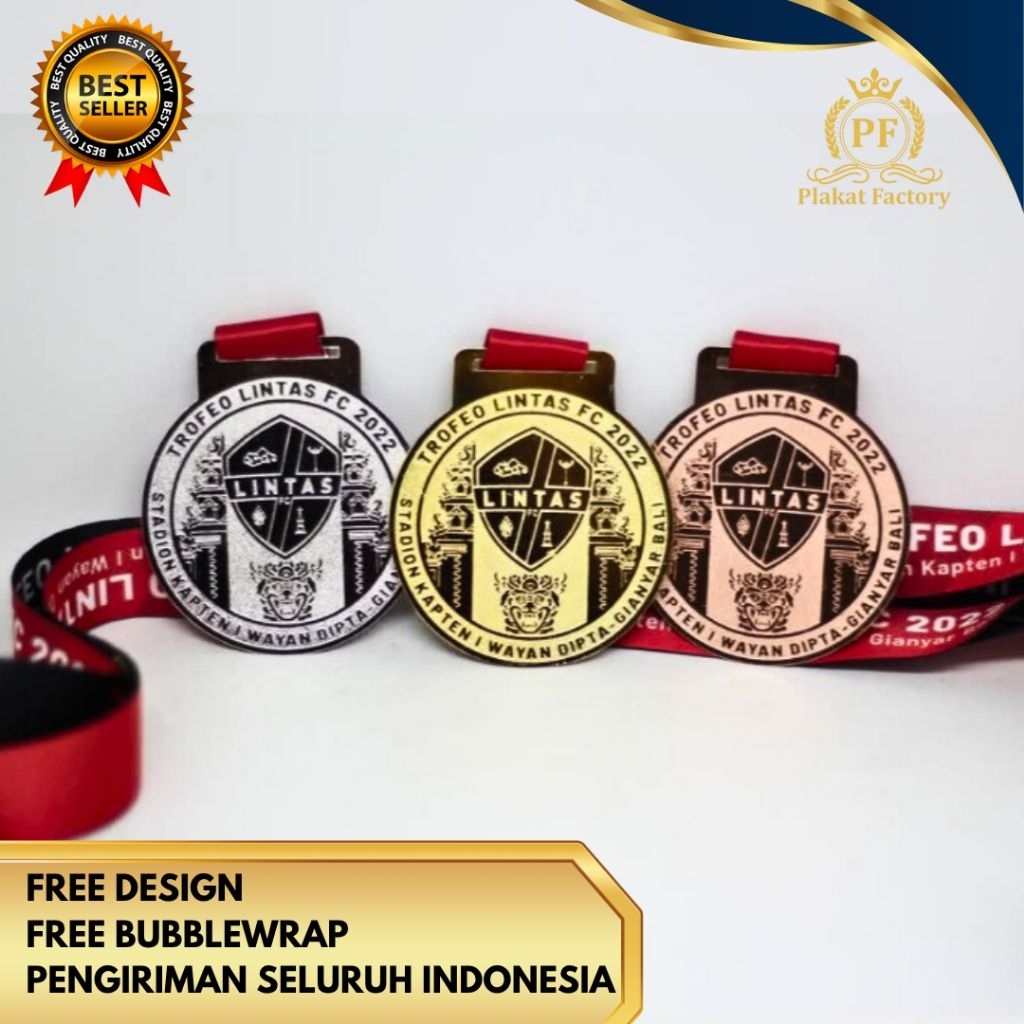 Medali, Medali Kuningan, Medali Custom, Medali Wisuda, Medali Murah, Jual Medali