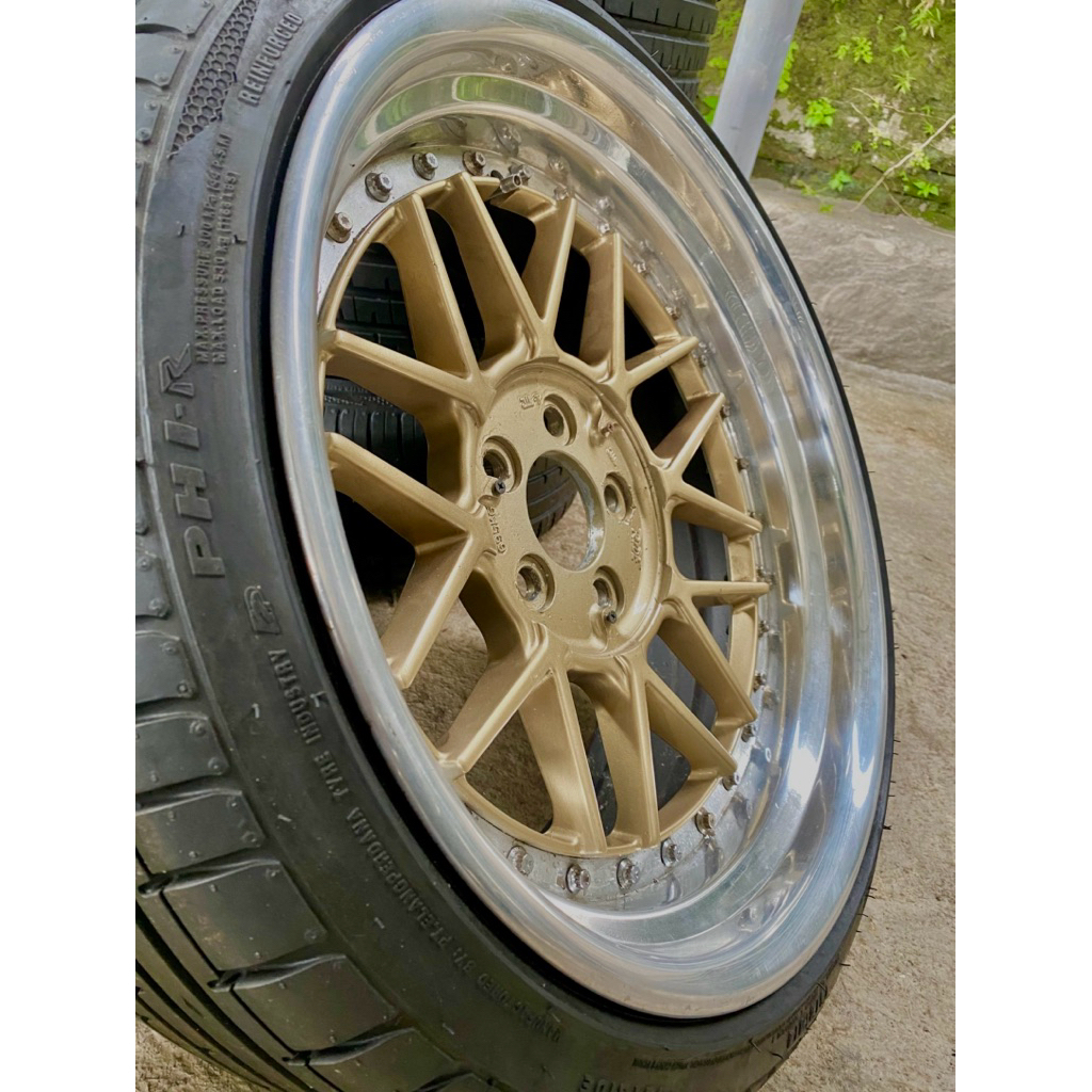 velg r18 5X114 5X112 made in japan 3 piece
