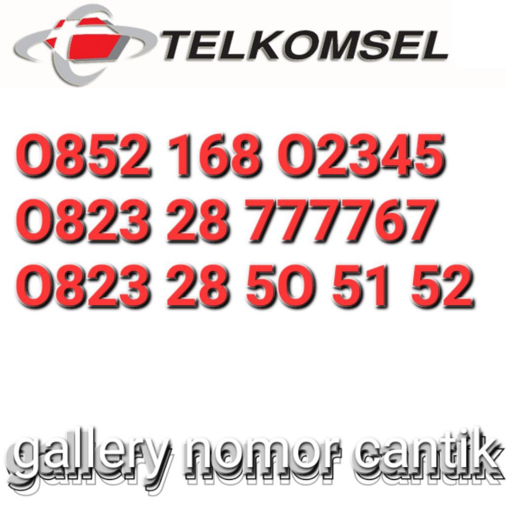 NOMOR TELKOMSEL AS 7777xx