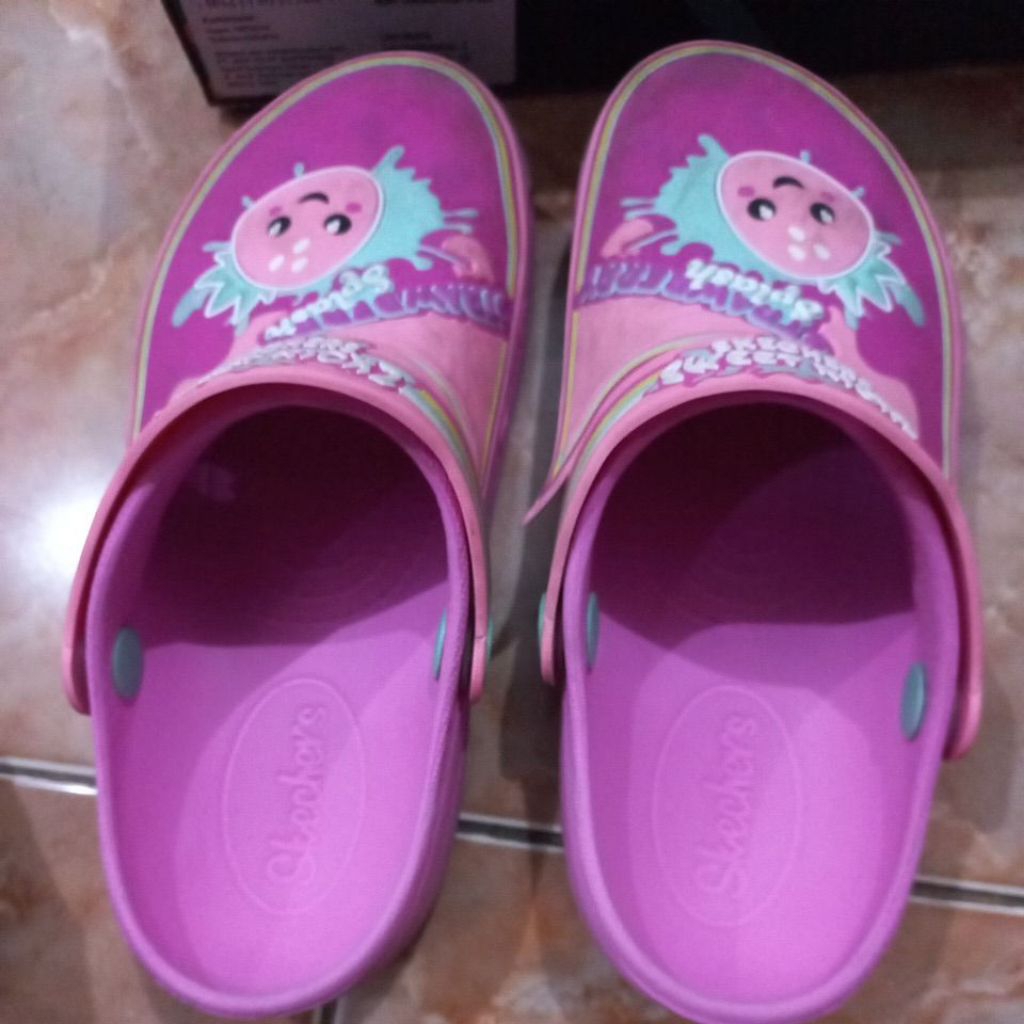Preloved Skechers sendal anak perempuan