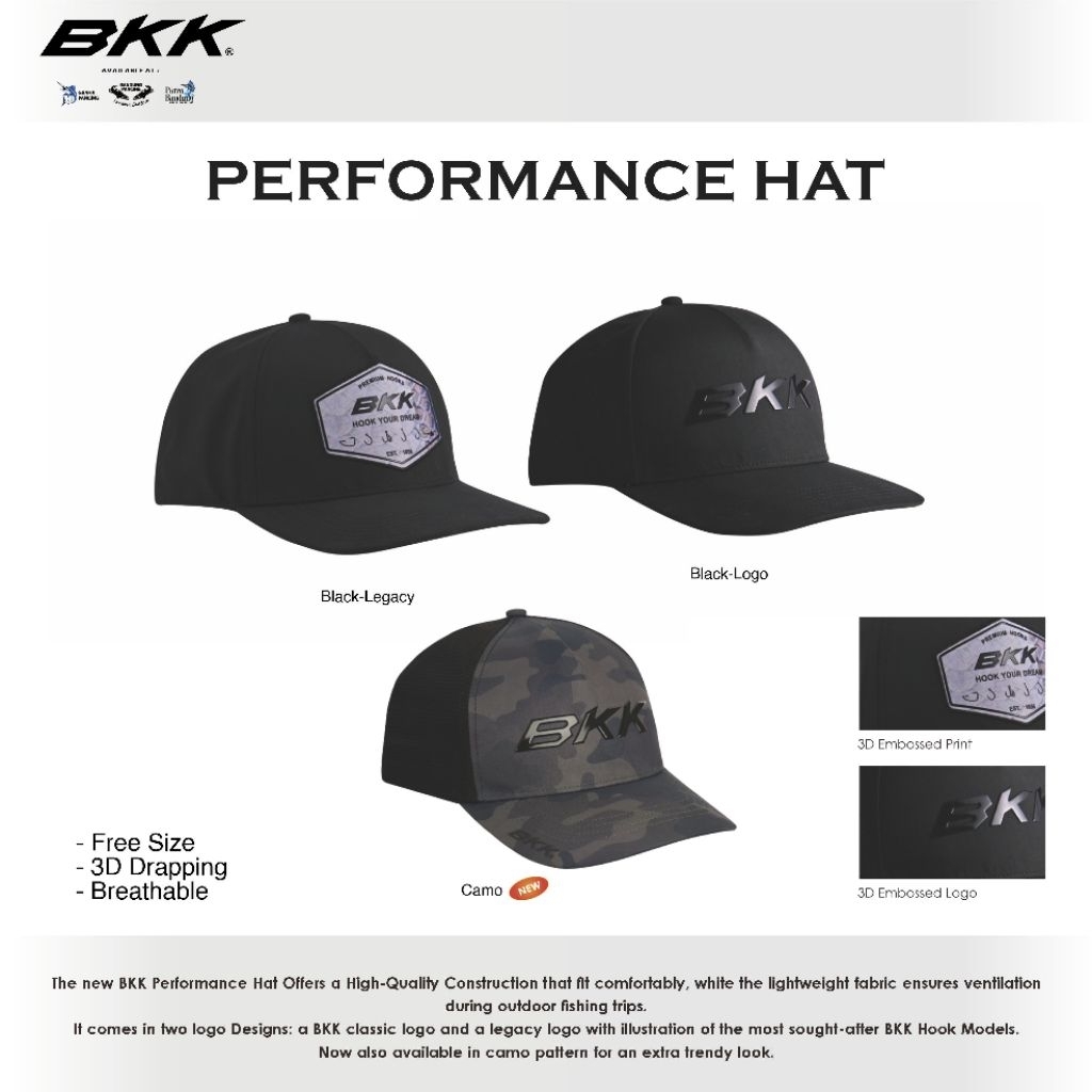 Topi BKK Original Topi Mancing Topi Pancing BKK