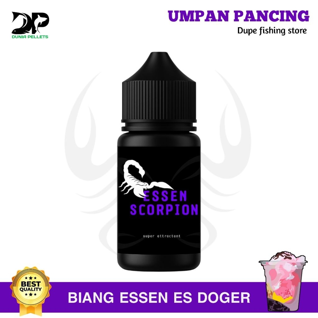 SCORPION ESSEN ES DOGER umpan pancing aroma es doger 30ml