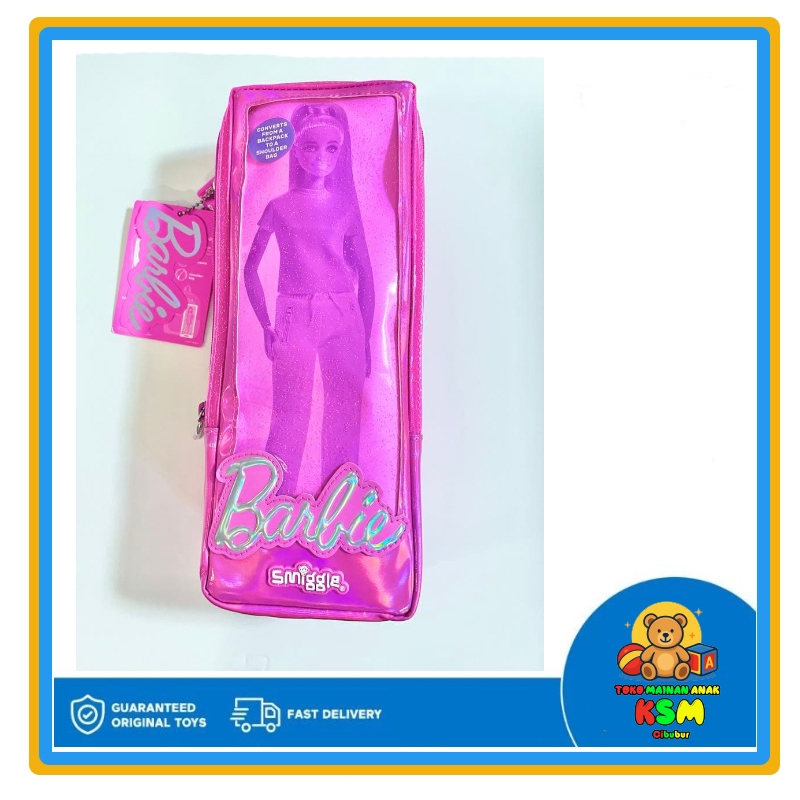 Tas Smiggle Barbie Original – Tas Anak Perempuan Motif Barbie, Fashionable & Ringan untuk Sekolah at