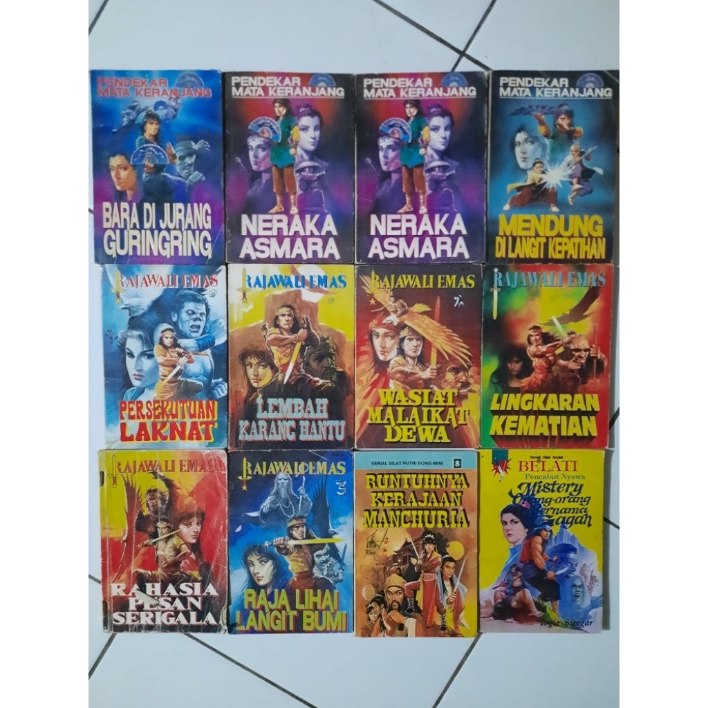 novel cerita silat (cersil)