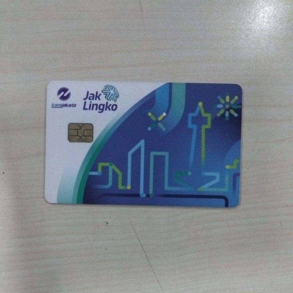 Flazz card BCA gen 2 edisi Jak Lingko