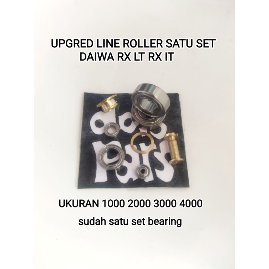1 SET LINE ROLLER BEARING DAIWA RX LT / RX IT TG LT UKURAN 1000 2000 3000 4000 5000