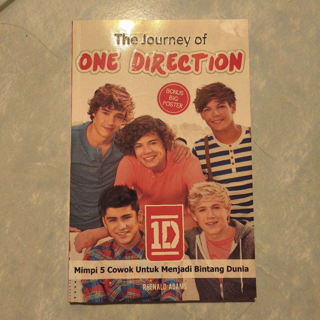 (PRELOVED) Buku The Journey of One Direction