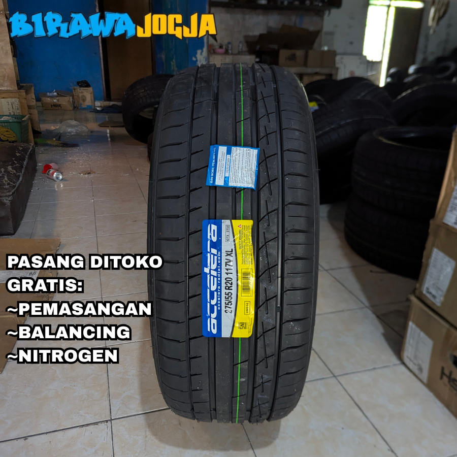 BAN MOBIL 275 55 R20 ACCELERA IOTA - BAN PAJERO, FORTUNER, PALISADE RING 20 ACCELERA