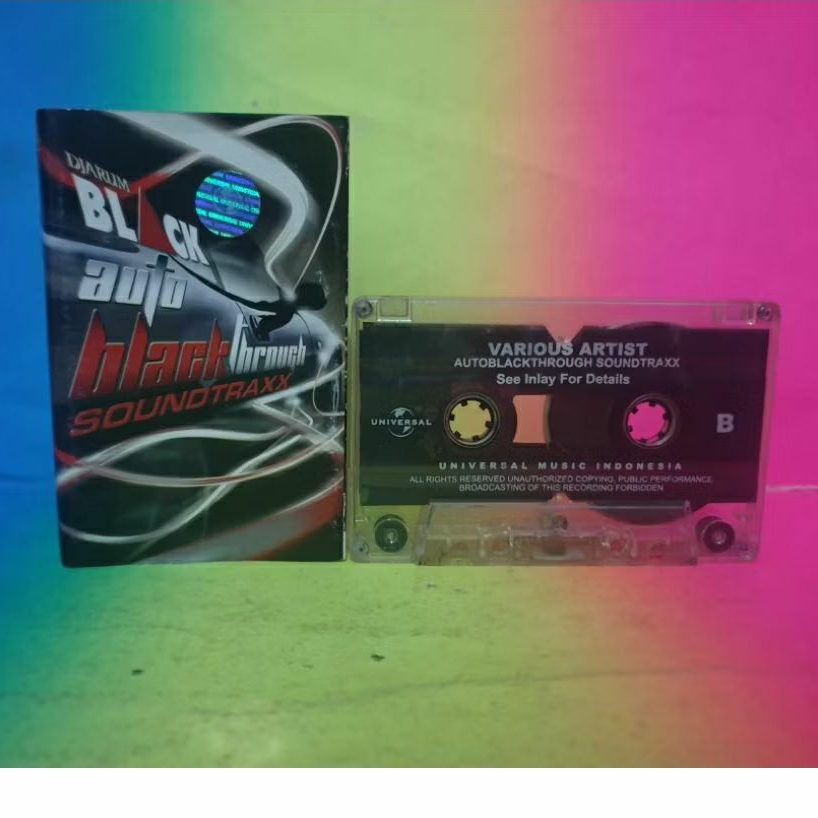 kaset AUTO BLACK THROUGH soundtraxx BAGUS murah WILL SMITH the black eyed peas