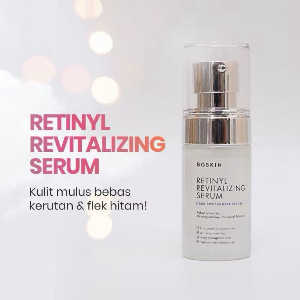 BG Skin Serum Retinol Untuk Menghilangkan Bekas Jerawat & Flek