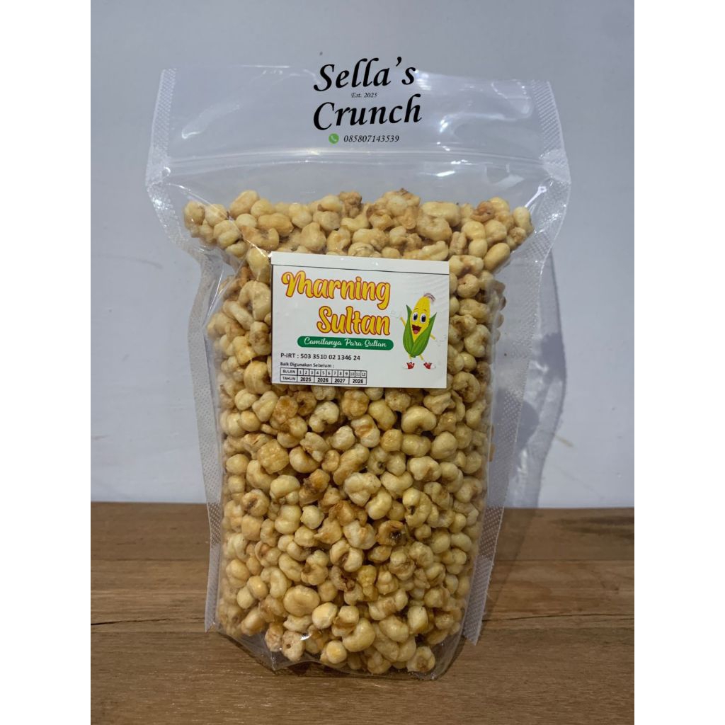 Marning Jagung Sultan - Jagung Asli Makassar Gurih Renyah Super Nagih