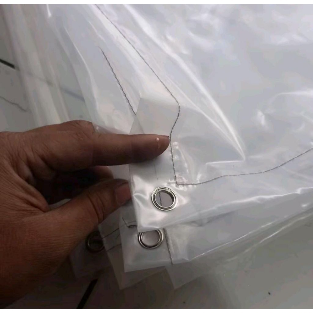 terpal plastik bening uv 200 micron 10x2 10x3 10x4 10x5 10x6 10x7 10x8 10x9 10x10  plastik uv bening