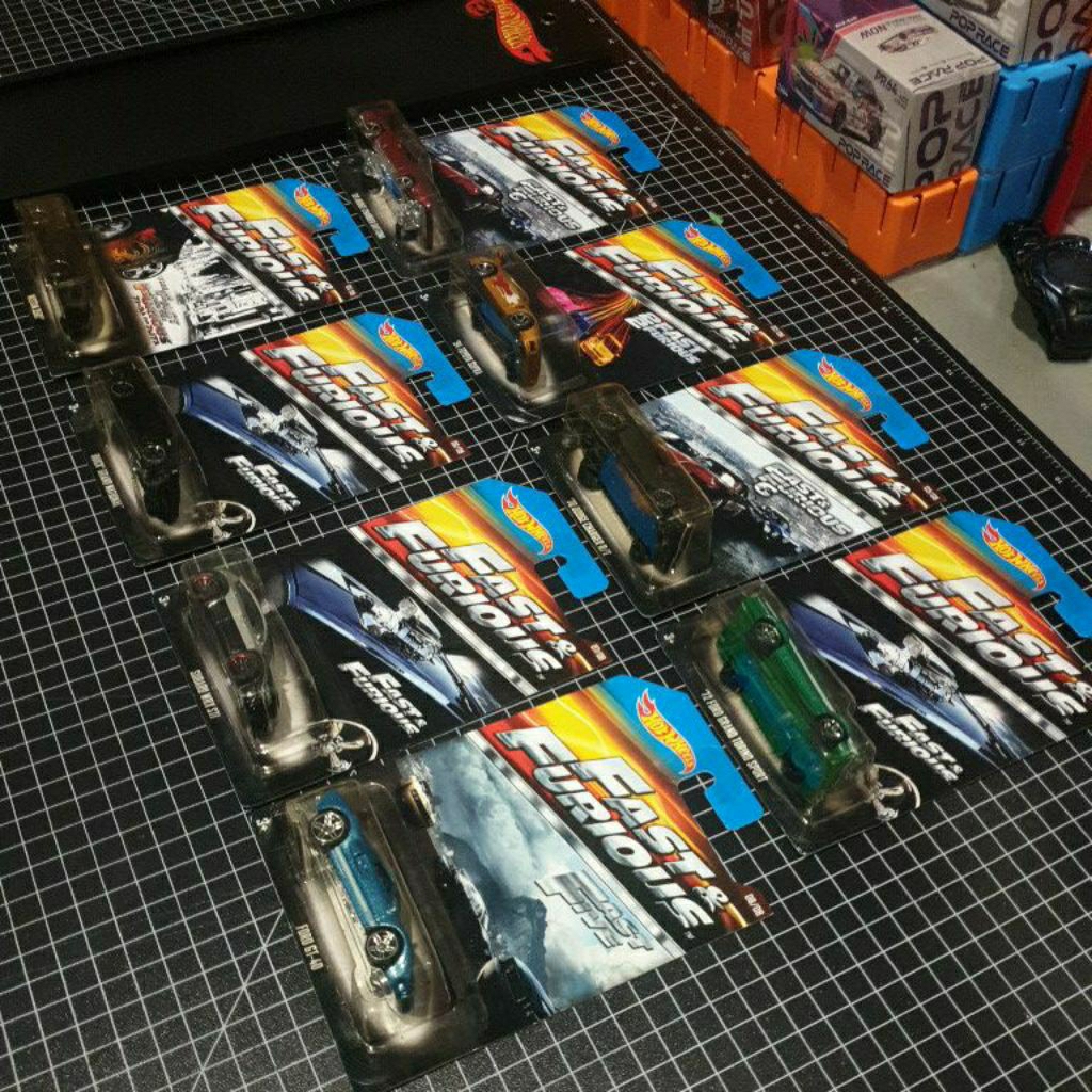 Hotwheels Fast and Furious set series