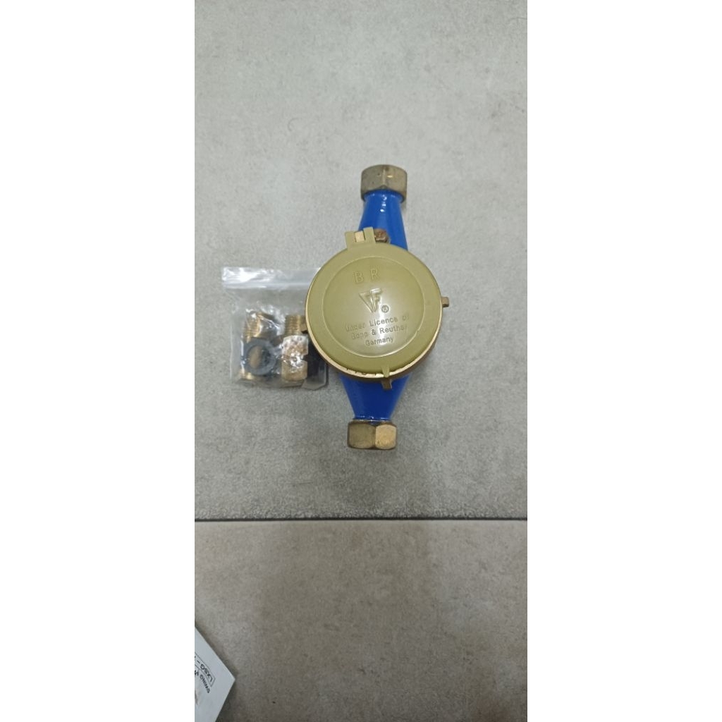 Water Meter B&R / Meteran Air Bersih 1/2 Inch