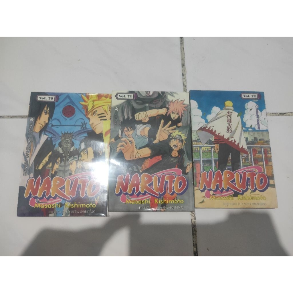 komik Naruto vol 70-72