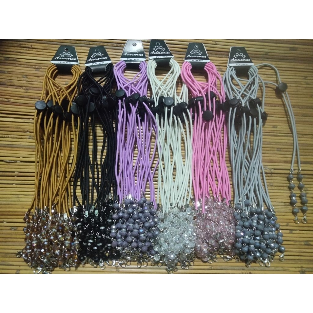 Tali masker kristal lusinan