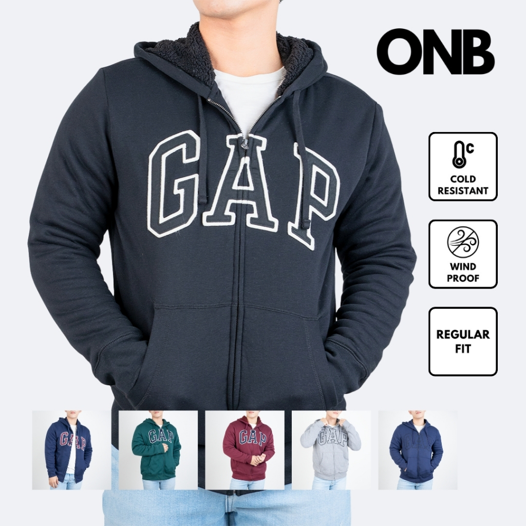 Jaket sherpa pria jaket bulu pria GP