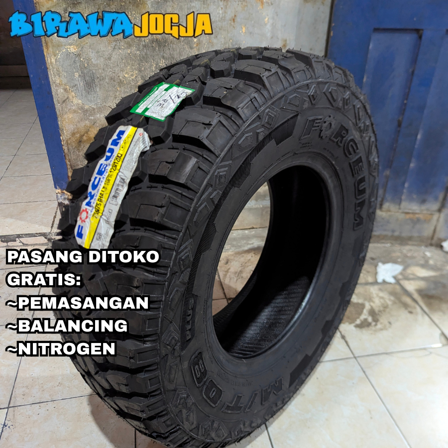 Ban 265 75 r16 Forceum MT - ban mobil offroad Ring 16 untuk NAvara, Hilux, Triton, Strada r16
