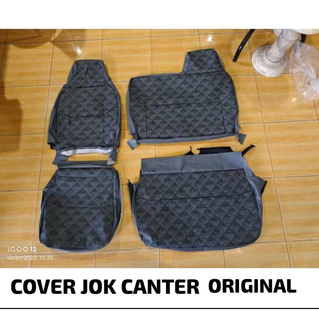 Cover jok canter ps125 original baru set