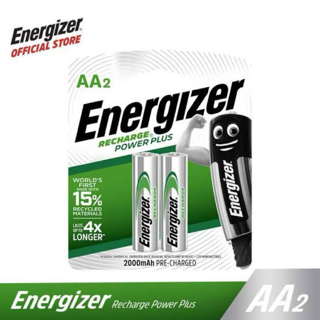 BATERE CAS ULANG ENERGIZER AA & AAA