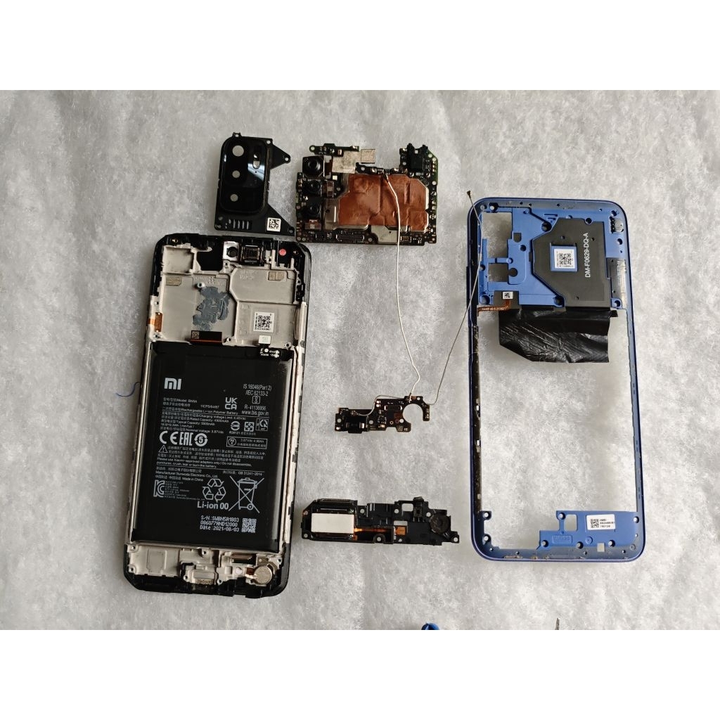 PART BEKAS ORI COPOTAN REDMI NOTE 10 5G | MESIN MINUS
