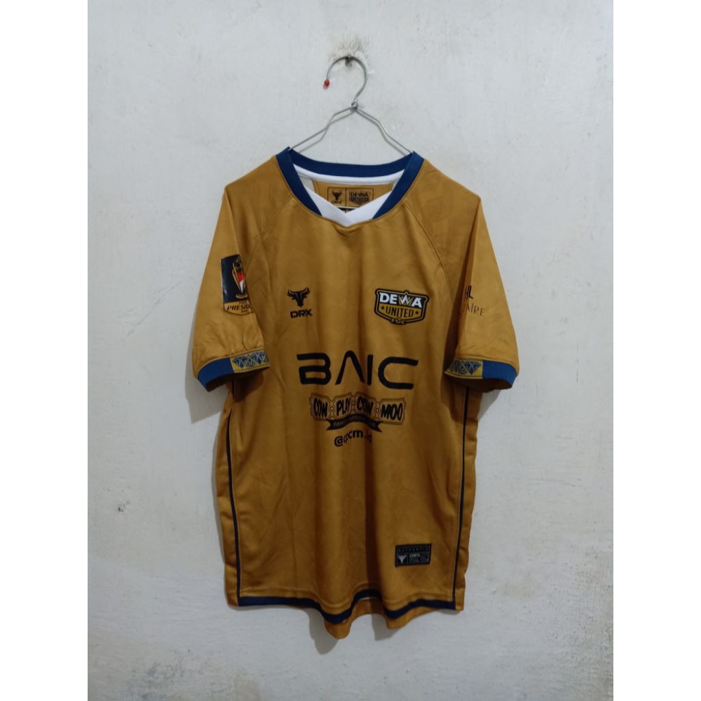 Jersey Dewa United Home Piala Presiden 2025 Original Player Issue DRX EGY MV