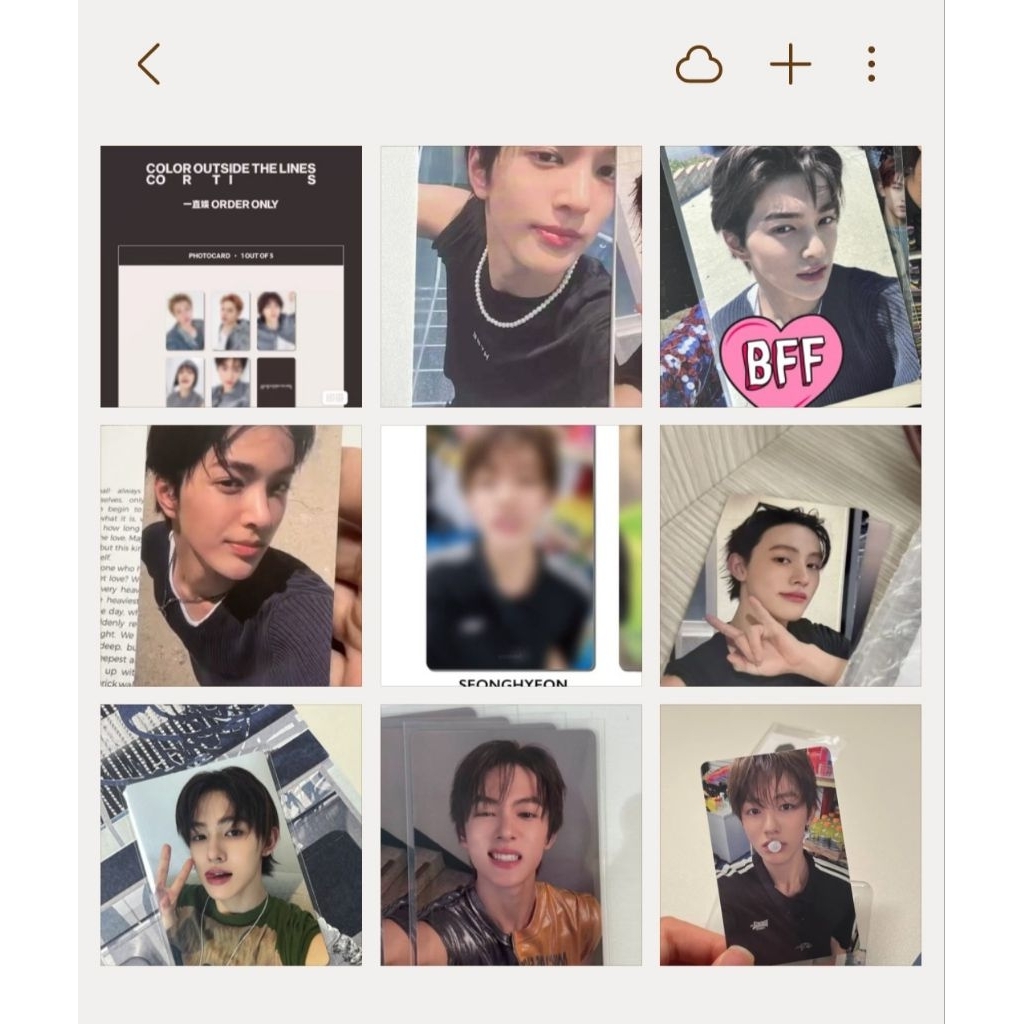 Pc Cortis Pre-Order Official Photocards Color outside the line Kpop