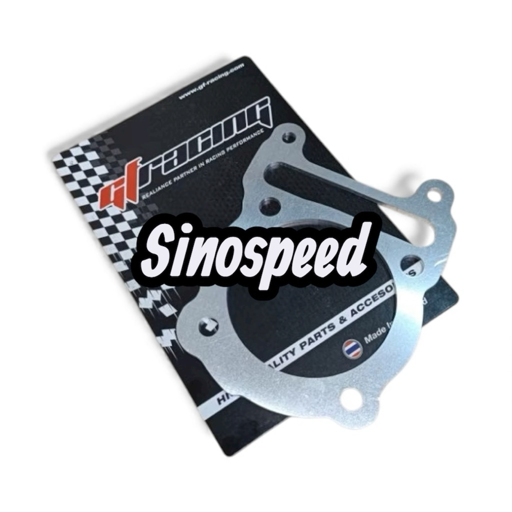 Paking blok aluminium GF racing Mio sporty soul Fino Karbu 1mm 2mm 3mm 4mm 5mm