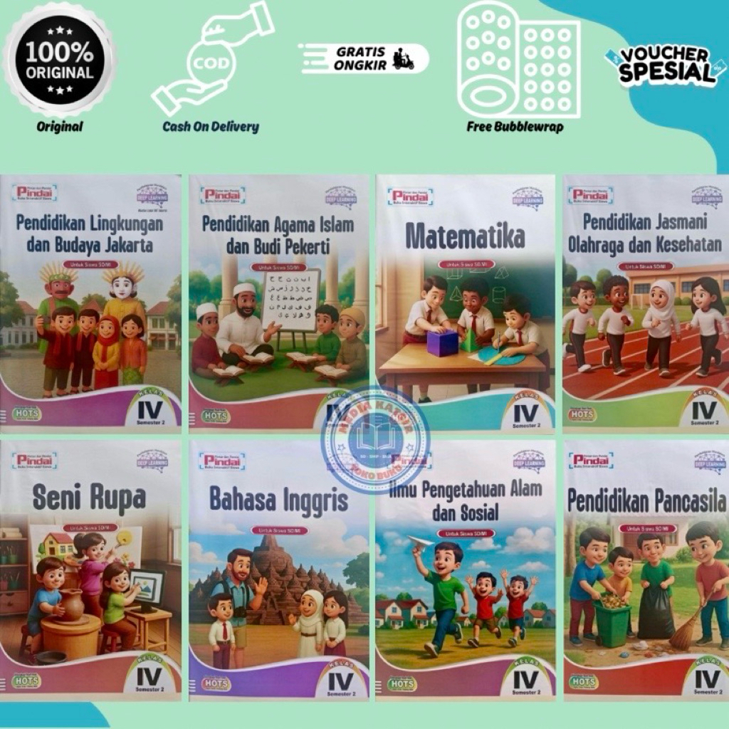 LKS Pindai Kelas 4 SD Semester 2 TERBARU