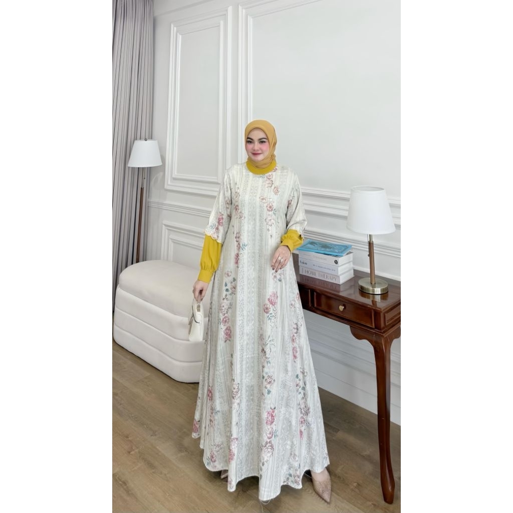 maurelia  dress by hijrah /restu mandeh /gamis restu mandeh