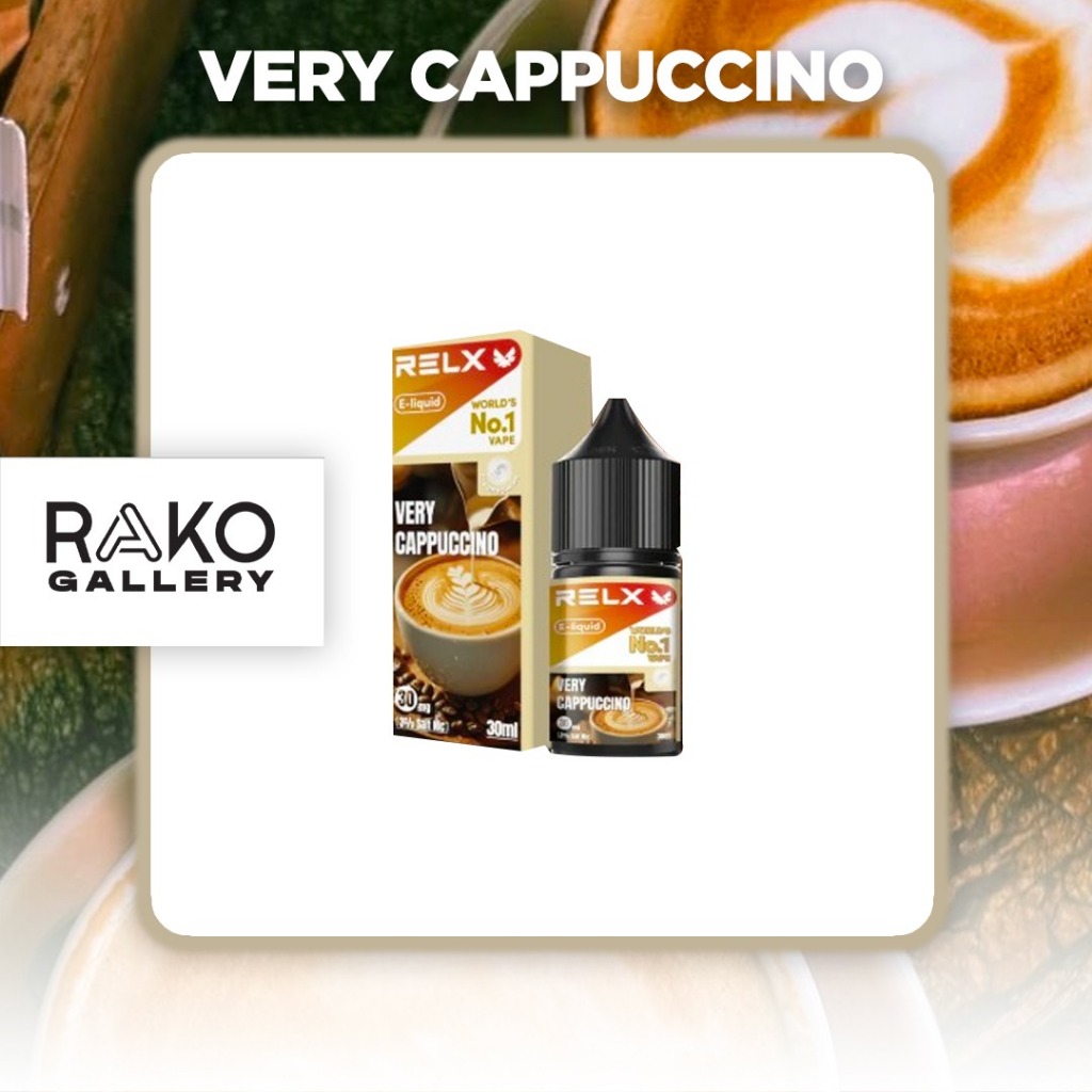 RELX E-liquid Salt Nic 30ml Very Cappuccino