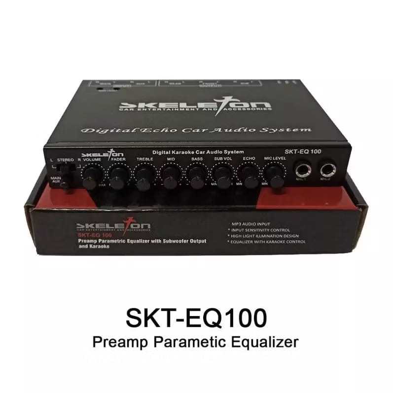 Parametrik Equalizer Skeleton SKT-EQ100 EQ 100 Preamp Parametric