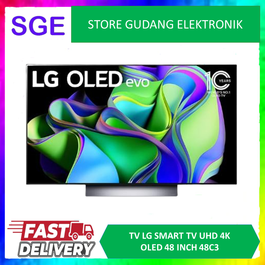 TV LG 48C3 OLED TV 48 INCH SMART TV UHD 4K DOLBY VISION ATMOS // 48C3PSA