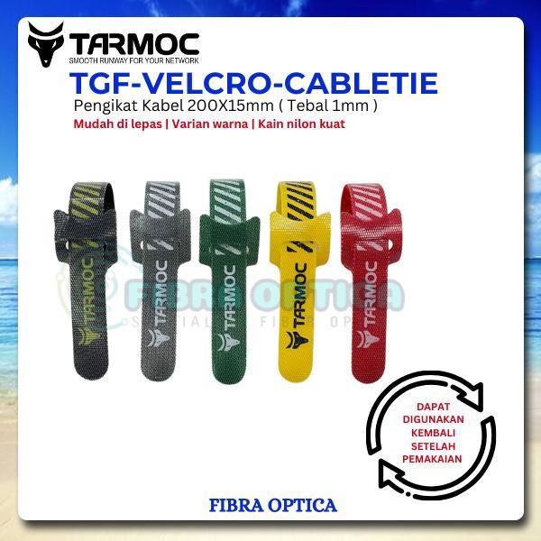 Tarmoc TGF-VELRO-CABLETIE | Perekat/Kretekan Cable Tie Kabel Ties Strap Pengikat kabel 200x15mm