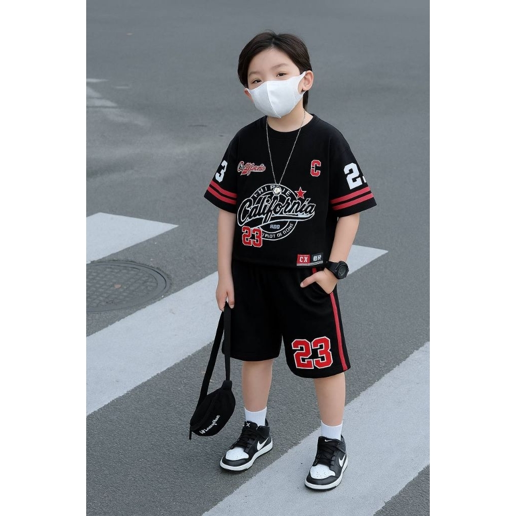 MIKIEE_MINIEE baju setelan anak cewek cowok / oneset kids premium