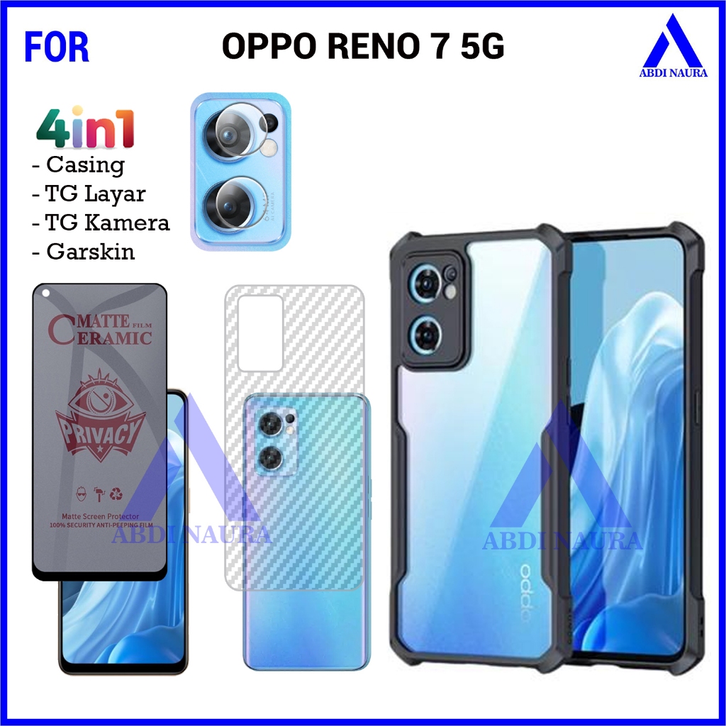 Paket Hardcase Fusion Oppo Reno 7 7 Z Reno 6 Casing Xundd Transparan Shockproof