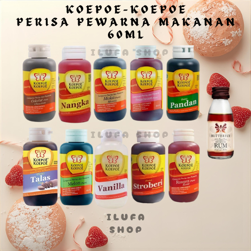 KOEPOE KOEPOE PERISA PEWARNA MAKANAN  60ML