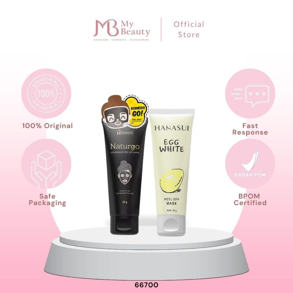 HANASUI Naturgo Peel Off Mask | Egg White Peel Off Mask