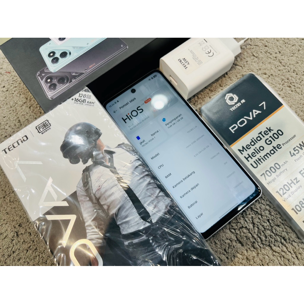 Tecno Pova 7 4G Ram 8/128gb