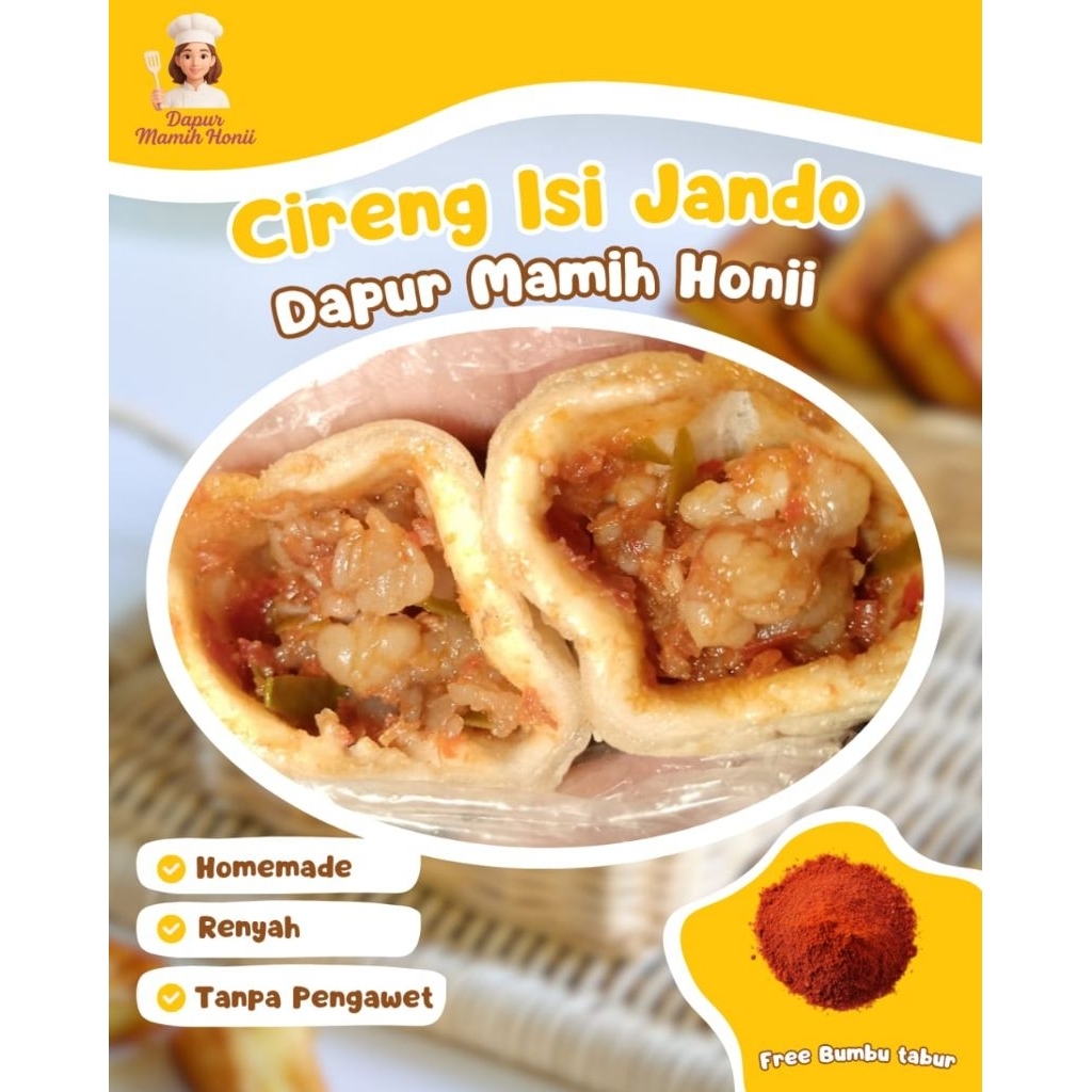 Cireng Isi jando pedas Dapur Mamih Honii