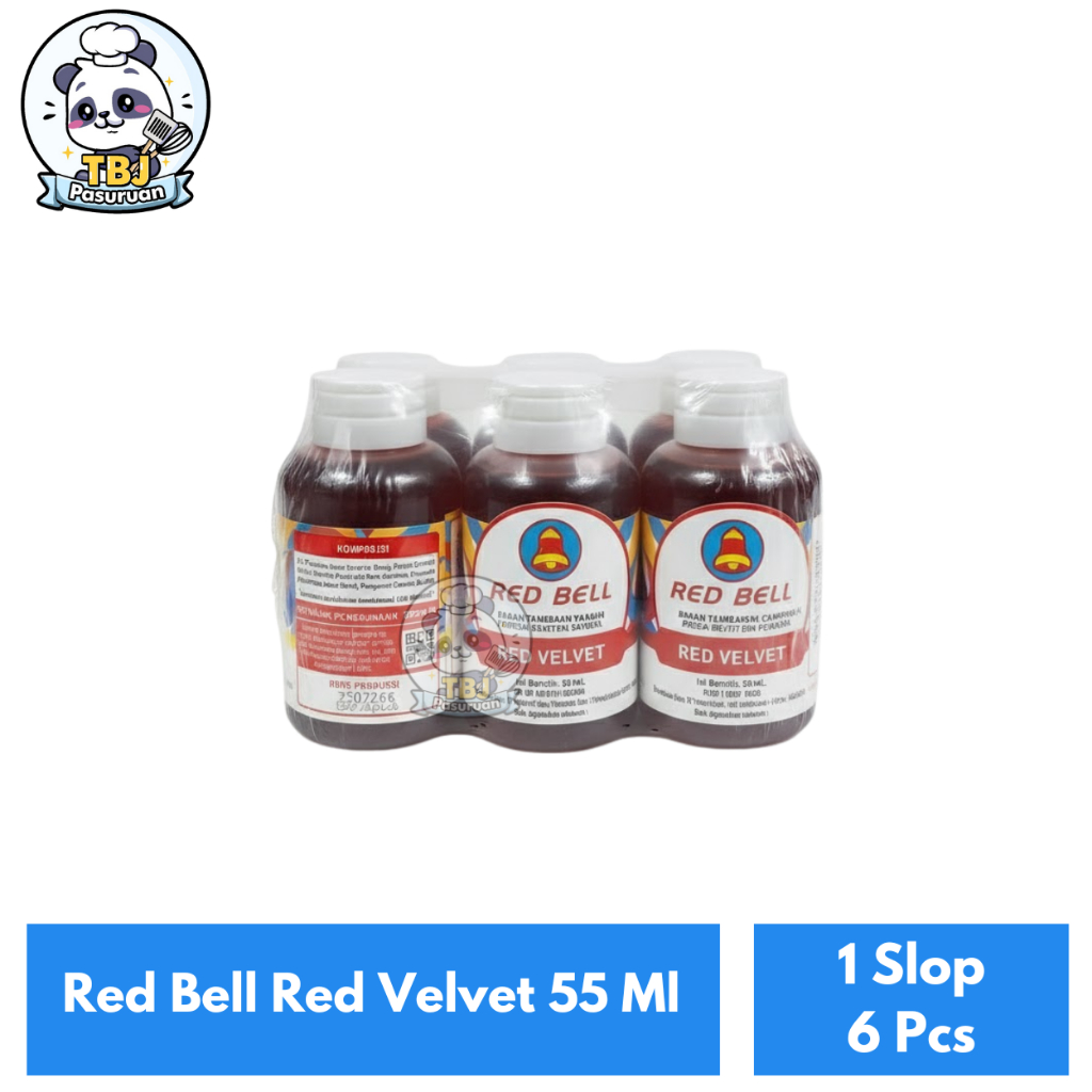 Red Bell Red Velvet 55 Ml - 1 Slop 6 Pcs
