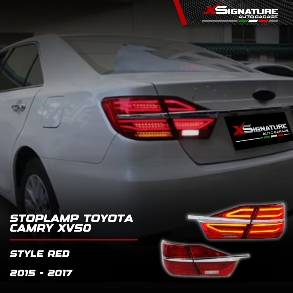 STOPLAMP TOYOTA CAMRY 2015 - 2017 RED