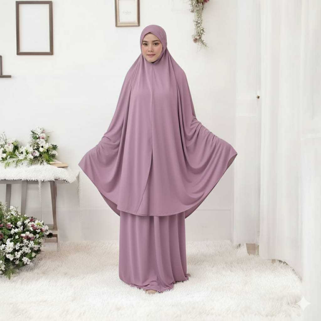 Mukena Jersey premium //mukena penutup dagu // mukena dagu terbaru 2025//mukena jersey malaysia dagu